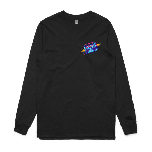 eyesound™ Boombox Mens Long Sleeve Thumbnail
